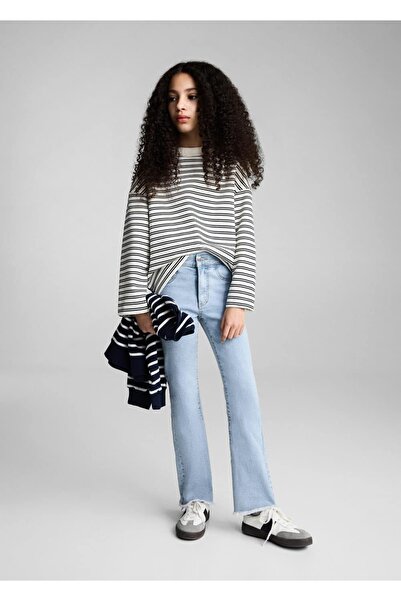MANGO Kids Dikişsiz Trumpet Jean