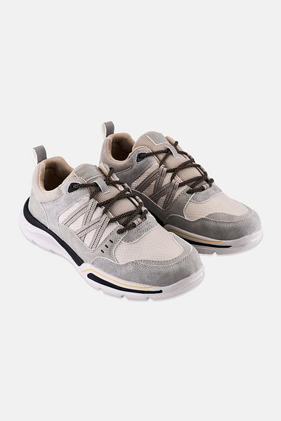 Nordland Men Lace Up Outdoor Shoes, Grey