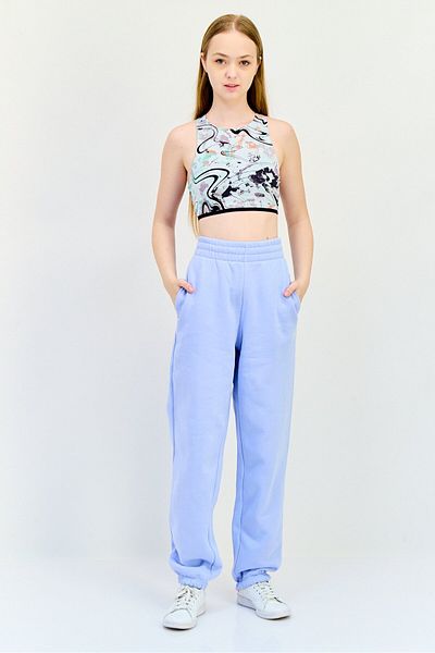 adidas Women Sportswear Fit Training Sweatpants, Blue
