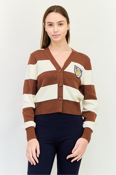 adidas Women Sportswear Fit Long Sleeve Outdoor Cardigan, Multicolor