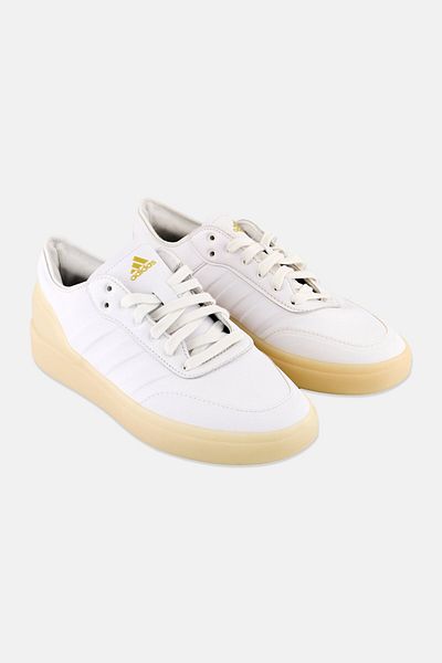 adidas Women Court Revival Lace Up Tennis Shoes, White