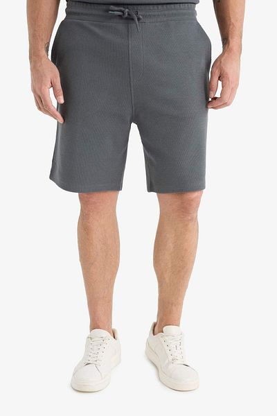 DeFacto Regular Fit Textured Waist Lace Shorts E2588Ax25Sm