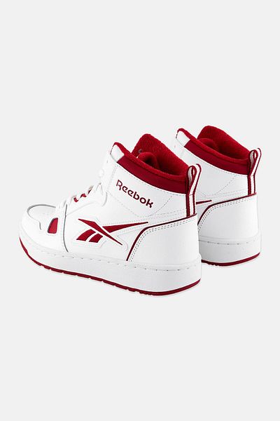 Reebok Men Resonator Mid Lace up Basketball Shoes, White