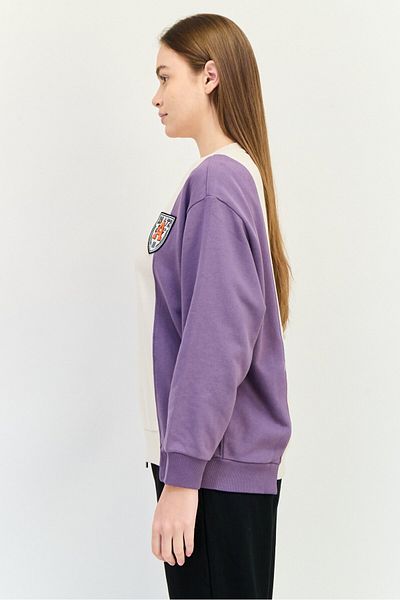 adidas Women Spotswear Fit Long Sleeve Outdoor Sweatshirt, Multicolor