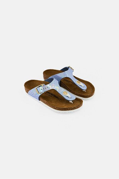 Birkenstock Kids Girl Slip On Cork Sandals, Multicolor