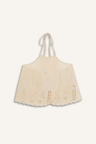 DeFacto Κανονική εφαρμογή Brode Halter Blouse-Fall in Love E0601AX25SM