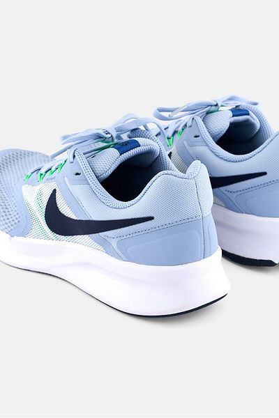 Nike Men Run Swift 3 Lace Up Running Shoes, Light Blue Combo