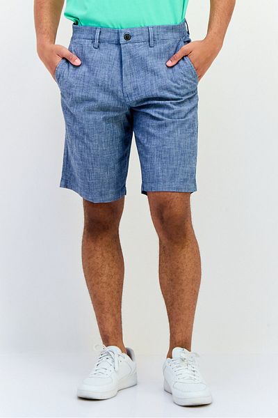 GAP Men Heather Basic Shorts, Blue
