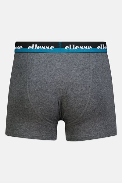 Ellesse Men 3 Pieces Brand Logo Trunks, Multicolor
