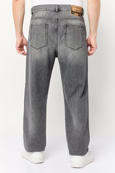 Diesel Men 2020 D-viker Straight Fit Washed No Stretch Jeans, Grey