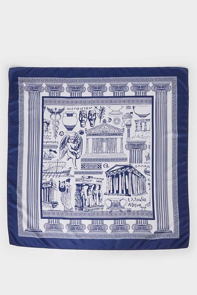 DeFacto Women's Ephesus Themed Scarf F5205Axns