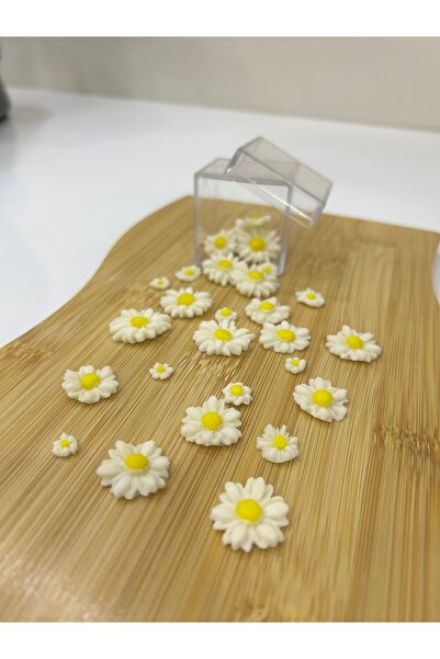 PASTAPAPATYA Yenilebilir Şeker Hamuru Papatya (KARIŞIK BOYUT)