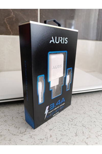 AURISS Auris Ch40 Type-c Hızlı Şarj Seti 3.4a Samsung Huawei Xiaomi Birçok Telefona Uyan Şarj Aleti