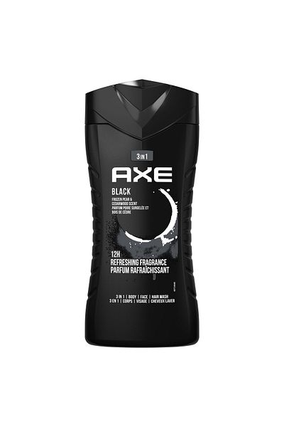 Axe Black 12Hours Refreshing Fragrance 3 in 1 Shower Gel 250 ml