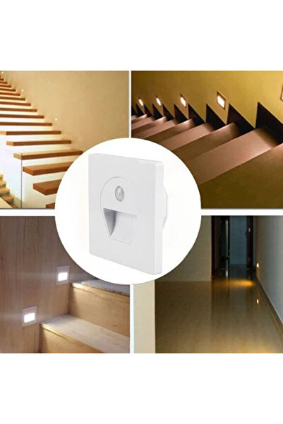 Cata Ct-5170G 1W Sensörlü Ledli Koridor Armatürü Gün Işığı Işık