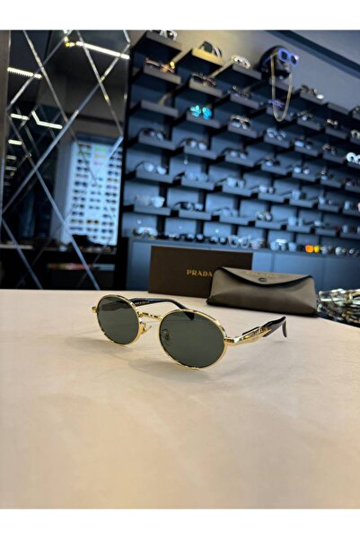 Bubbleatelier نظارة شمسية مستقطبة بتفاصيل ذهبية سوداء