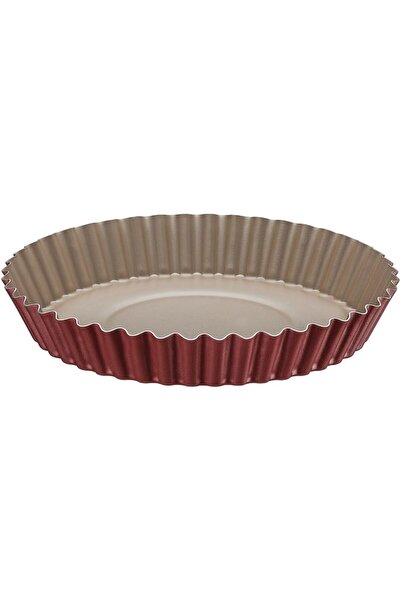 TRAMONTINA Non-Stick Tart/Cheesecake Pan, 26 cm, Red, Aluminum (Model 20056726)