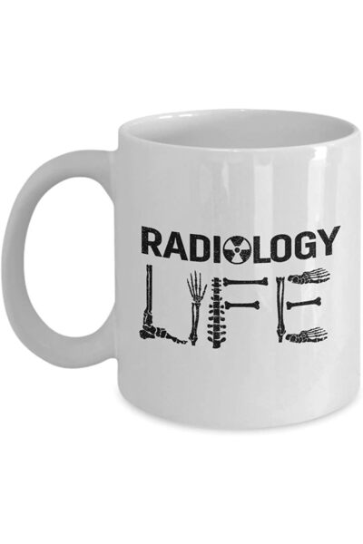 Be Care كوب قهوة Radiology Life بتصميم أشعة سينية مضحك من Rad Tech، سيراميك، ...