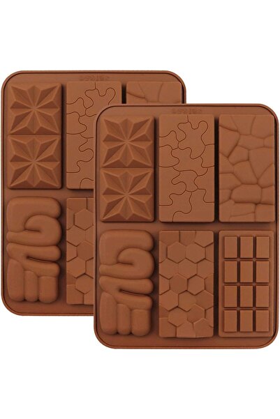 Arabest قالب سيليكون لتكسير الشوكولاتة، قوالب سيليكون لصنع شموع معطرة