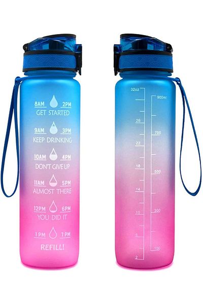 Generic NC Large-capacity Sports Water Bottle, Healthy Tritan Drinking Cup, Adult And Children’s Gymnasium,