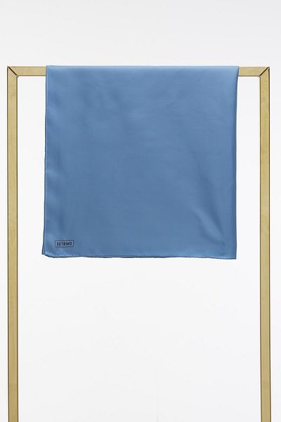 Setrms Eșarfă de mătase din twill simplu