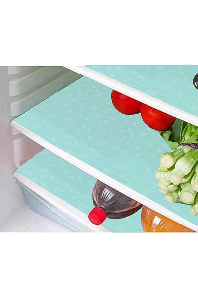 Generic Kuber Industries Refrigerator Mat|Multipurpose Mats|Drawer, Cabinet Mats|Water Proof Anti-Slip Mat|