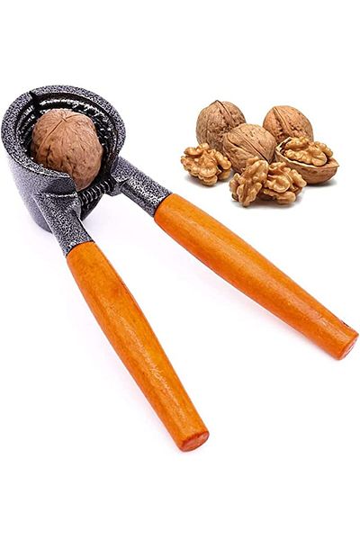 Generic KASTWAVE Heavy Duty Nutcracker Pecan Walnut Plier Opener Tool with Wood Handle