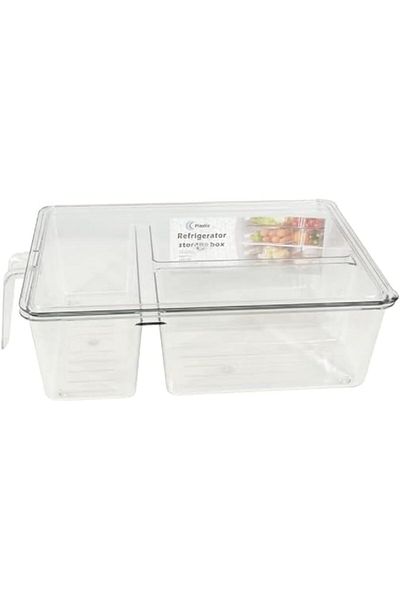 Generic Rahalife Kitchen refrigerator Storage Containers with Handle|Refrigerator Organizer |Storage Contai