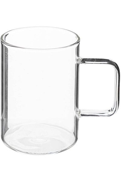 Generic Secret De Gourmet 6-Piece Mia Glass Mug Set Clear 450ml