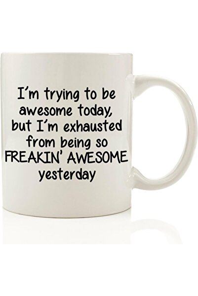 Be Care حصلت عليّ مخمورًا - أحاول أن أكون رائعًا ولكنني مرهق كوب قهوة 11 أونصة