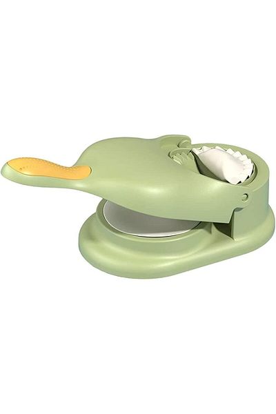 Generic NEW 2 In 1 Dough Pressing Tool Set DIY Dumpling Maker Mould Manual Press Dumpling Crust Tool Dumpli