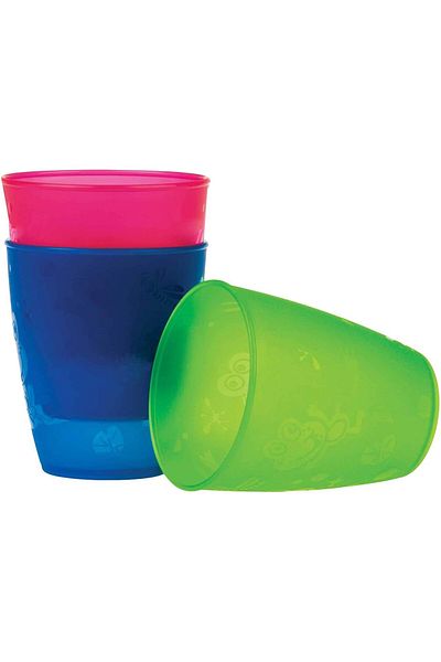 Generic Nuby Drinking Tumbler 3-Piece Set For 12M+ Babies