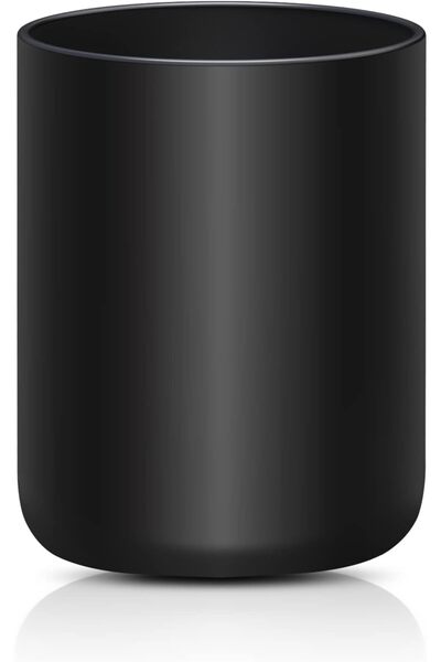Generic SmartHom Black Utensil Holder for Kitchen Counter, Matte Ceramic, Coo...