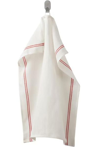 Generic Erorex Cotton Tea Towel – 45x60 cm – Classic Red Striped Design – Absorbent, Durable & Machine Wash