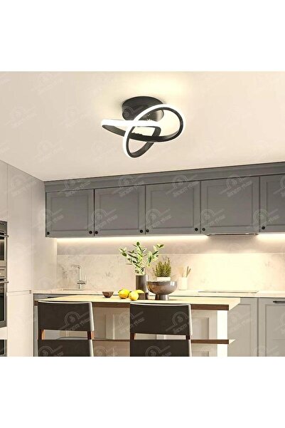 Elektroyou Elagans Modern Ultra Power Beyaz Ledli Plafonyer Tekli Ledli Avize
