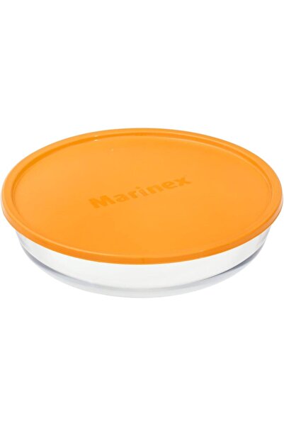Marinex Round Baking Oven Dish With Lid 2.4 L/ 2.5QT