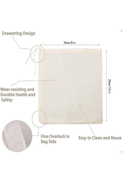 Generic X spring Filter Bags, 100 Pcs Disposable Tea Bags for Loose Leaf Tea, 8 12 Inch Empty Tea Bags for