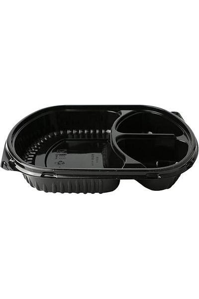 Generic 12-Pack Meal Prep Plastic Microwavable Food Containers For Meal Prepping With 12 Lids Rectangular,