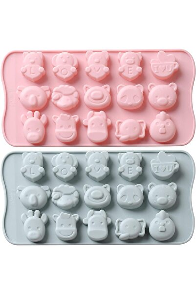 Arabest مجموعة قوالب حلويات مكونة من قطعتين، لصنع الحلويات يدوياً، قالب شوكول...