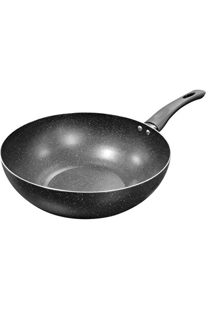 Kitchen Master Non-Stick Wok 28 cm, Grey, KMW002-GREY