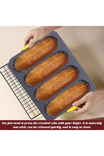 Arabest Baking Tray,Nonstick Silicone Baking Molds , Suitable for Homemade Bread Kitchen Baking Molds