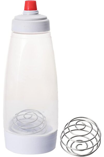 AZONEE موزع عجينة الفطائر - زجاجة خلط وموزع 2 في 1، 1000 مل، سيليكون خالٍ من ...