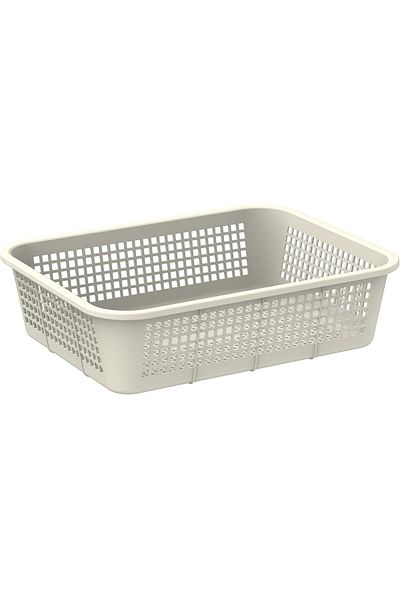 Generic Cosmoplast Large Fruit Tray Storage Basket, Off White