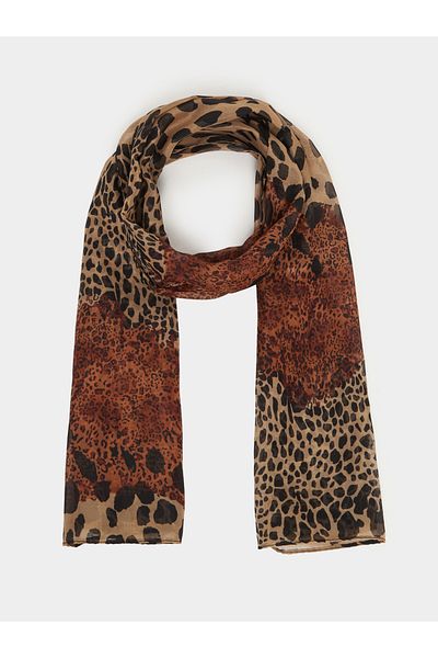 Styli Leopard Print Scarf