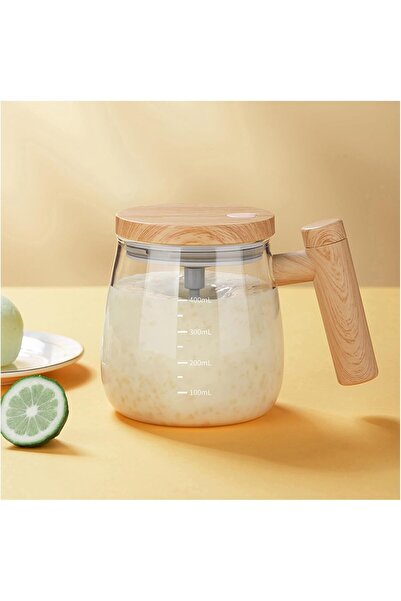 007 Fox NSK Self-Stirring Electric Mixing Coffee Cup - Borosilicate Glass (400ml)