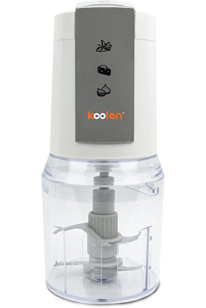 Generic مفرمة طعام كولين 300 واط باللونين الأبيض والرمادي