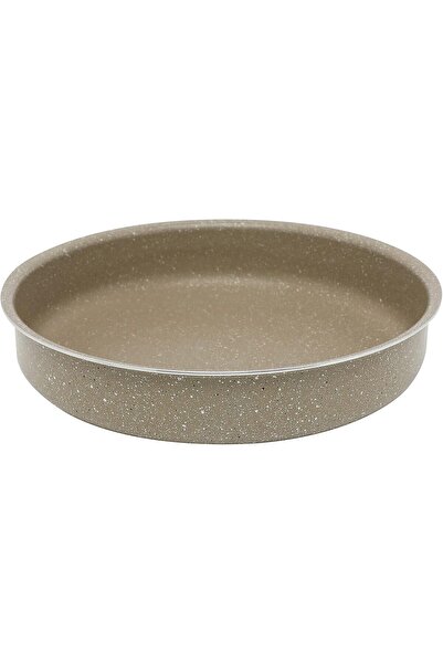 Trust Pro Round Non-Stick Ceramic Tray, Light Gray, 24 cm
