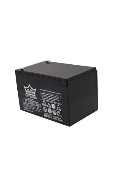 ORTEC 12v 12ah Bakımsız Kuru Akü