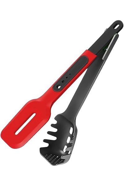 Generic multifunctonal kitchen utensils set (8 in 1) - 1 pcs custom "grey & black - red & black " silicon c
