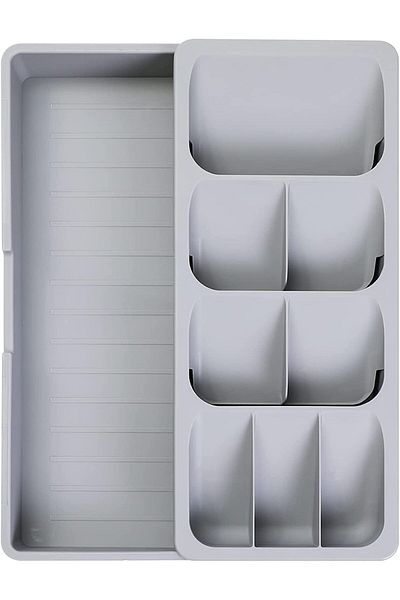 Generic Toriseek Kitchen Drawer Organizer, Expandable Silverware Organizer Storage Tray, Kitchen Drawer Hol
